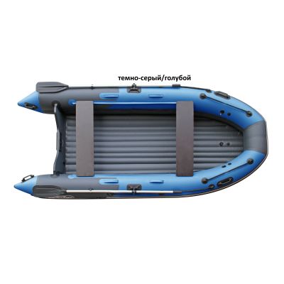 Лодка надувная SKAT TRITON 370 серо-синий